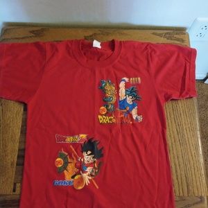 Dragon Ball Z T-shirt 2 pieces size xs Pre-owned